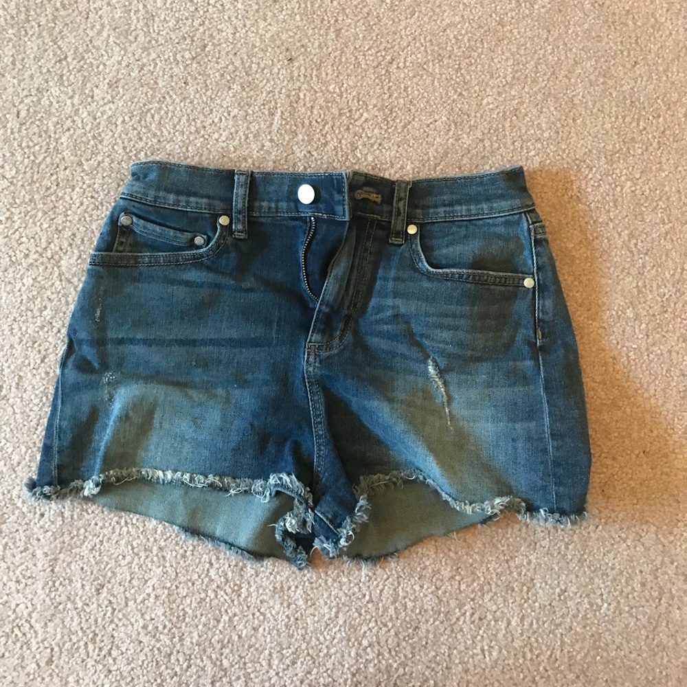 High Waisted Jean Shorts